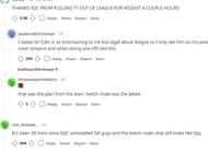 Reactions to Tyler1's rant (Image via Reddit/LivestreamFail)